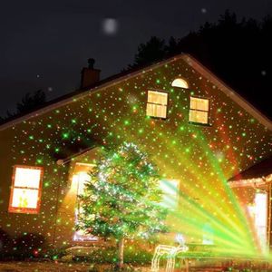 Projecteur Laser Noël intèrieur ROUGE et Vert multipoints au rythme de la  musique + Ampoule E27 DIAMS RVB LED