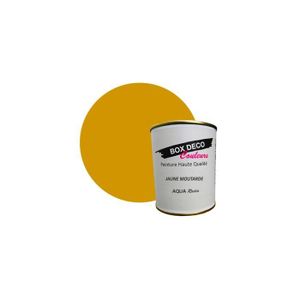 PEINTURE - VERNIS Peinture radiateur à base de laque acrylique aspect velours-satin Aqua Radia - 750 ml Teinte Jaune Moutarde