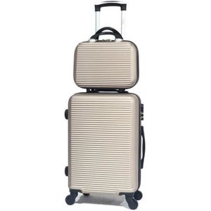 VALISE - BAGAGE CELIMS - SET DE 2 - Taille Cabine avec Vanity -55c