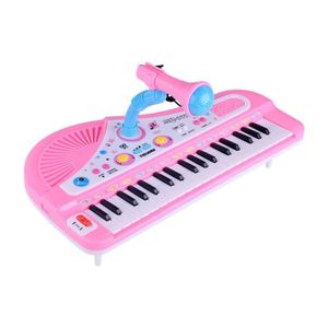 CLAVIER MUSICAL FYDUN Piano Clavier Électronique 37 Touches pour Enfant et Adulte avec Microphone
