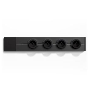 Multiprise,multiprise murale Cube noir, barre d'alimentation avec 3 prises,  3 Ports USB, plusieurs - 301-DE-BK and PJ-Ue Plug - Cdiscount Bricolage