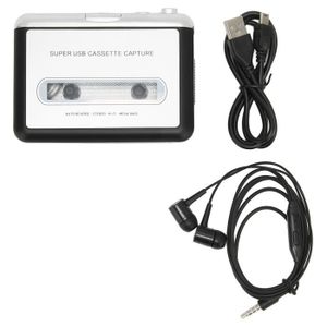 marque generique - Lecteur Cassette USB Portatif Audio Tape à MP3 CD -  Lecteur MP3 / MP4 - Rue du Commerce