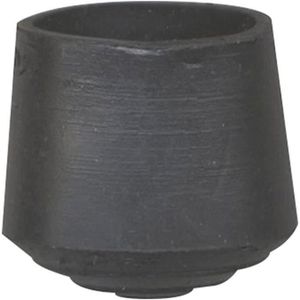 Lot De 100 Embouts Enveloppants Pour Fer Plat – 30x4mm, Noir, Patin Chaise Métal (neuf)