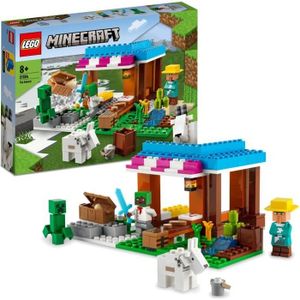 ASSEMBLAGE CONSTRUCTION LEGO® 21184 Minecraft La Boulangerie, Jouet de Vil