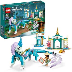 ASSEMBLAGE CONSTRUCTION LEGO® Disney Princess 43184 Raya et le dragon Sisu, Idée Cadeau, Jouet pour Enfant de 6 Ans et + avec Figurine