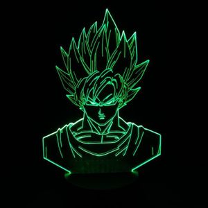 Teknofun Dragon Ball Z Lampe LED Goku Super Saiyan 40 cm