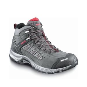 CHAUSSURES DE RANDONNÉE Chaussures de marche de randonnée Meindl Journey Mid GTX - anthracite/rouge - 42
