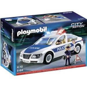 Playmobil Voiture de police Cdiscount