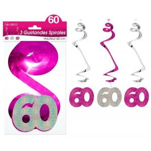 Deco Anniversaire 60 Ans Achat Vente Pas Cher