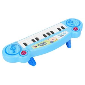 INSTRUMENT DE MUSIQUE Vvikizy Jouet de piano Piano électronique jouet bébé enfants petite enfance musique jouet fille cadeau jeux activite Bleu