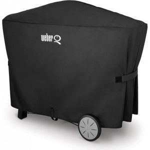 Housse De Protection Pour Barbecue Weber Q2000/Q3000 - Tissu Oxford 600D Imperméable - 144,5 X 57 X 99 Cm - Résiste Aux UV Et Intempéries