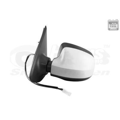 Rétroviseur Gauche électrique Therique Apprêt, Copatible Avec DACIA