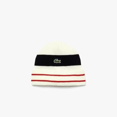 Bonnet lacoste bleu blanc rouge new arrivals