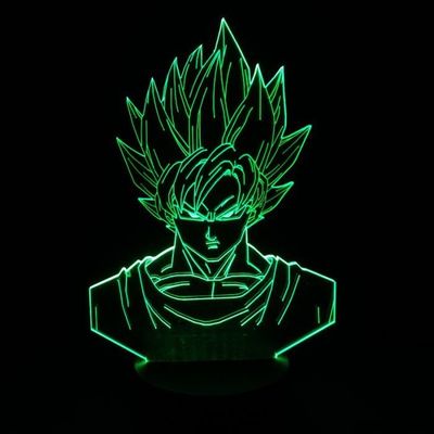 Dragon Ball Z LED Lampe - 7 couleurs
