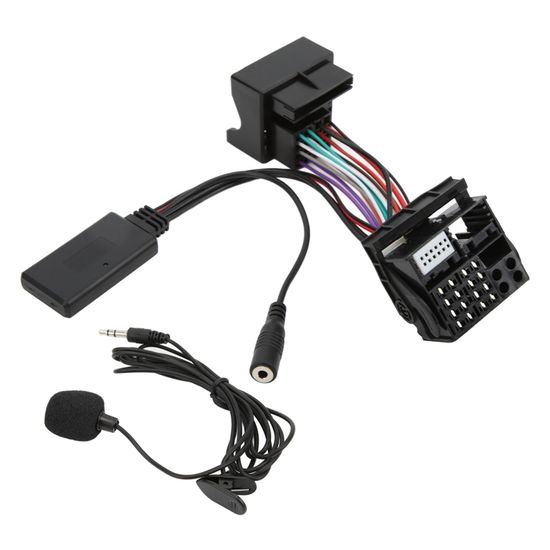 Adaptateur Bluetooth 12 Broches RD4 Pour Autoradio Peugeot Citroën - Avec Micro