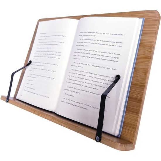 Support de lecture pliable et portable à bords arrondis en ABS résistant aux rayures Design ergonomique pour l'école, la bibliothèque et la maison ( bleu Support de lecture pliable et portable à bords arrondis en ABS résistant aux rayures Design ergonomique pour l'école, la bibliothèque et la maison ( bleu