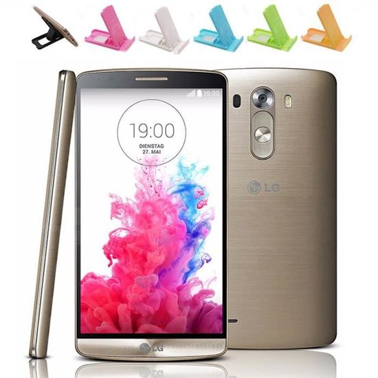 (D'or) 5.5'' Pour LG G3 D850 32GB   Smartphone