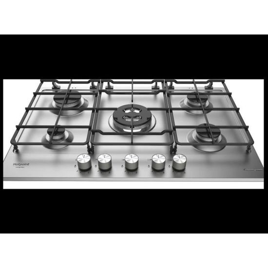 Plaques gaz PKL 751 T/IX/HA 5 zones de cuisson Allumage électronique Vannes de sécurité