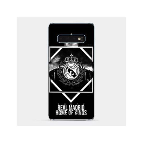 اللوبيليا Coque Samsung Galaxy S10 PLUS Real Madrid Noir taille unique ...