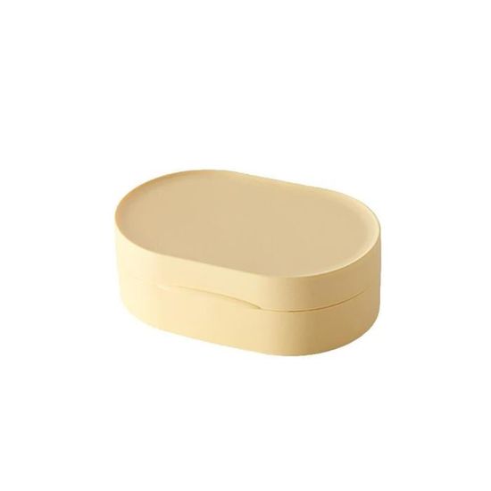 Wisebom Boîtes à Savon avec Couvercle Porte Savons Voyage, 4 Pièces