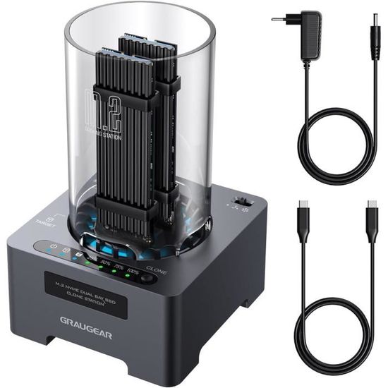 Baie De Clonage SSD NVMe M.2 - ACASIS - Occasion