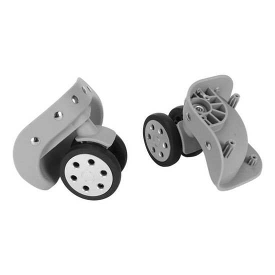 Lot De 2 Roulettes De Rechange Pour Valise - Rotation 360°, Silencieuses, En PP Résistant, 5 Cm De Diamètre