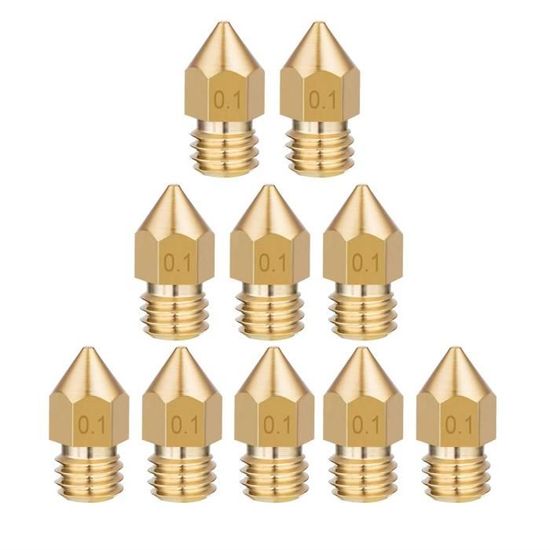 x4 Buse DAGOMA NEVA MAGIS imprimante 3D (0.4mm/1.75) Extrudeur Nozzle Outils e
