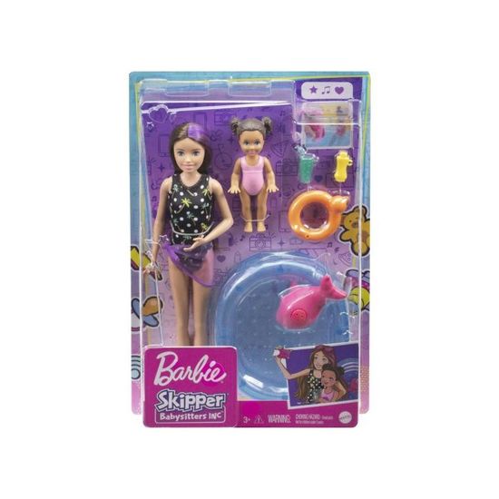 Barbie-Skipper Premiers Jobs Coffret Snack-Bar, avec accessoires | Toys