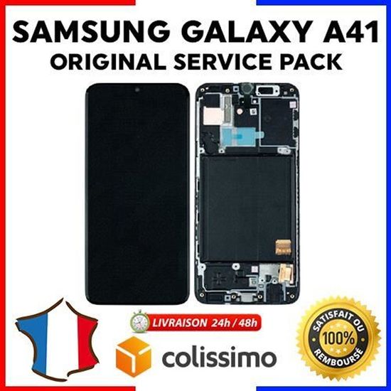 Ecran LCD + Vitre Tactile Samsung Galaxy A41 SM-A415F ORIGINAL Service Pack