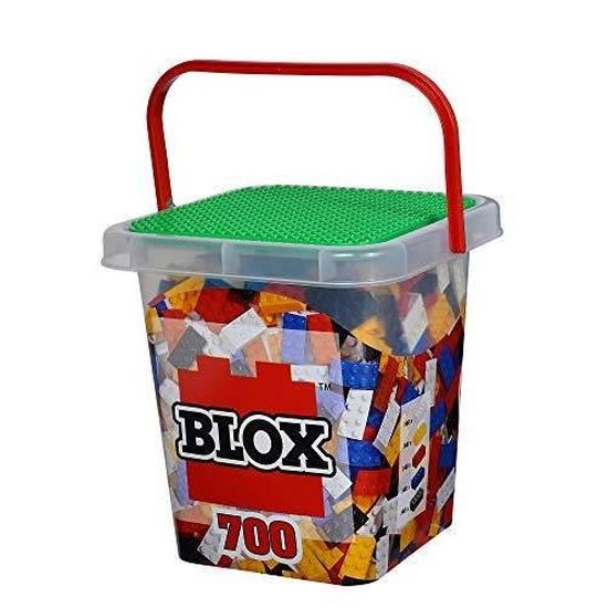 Simba Blox - 700 Blocs De Construction Pour Enfants à Partir De 3 A 8 Briques Avec Plaque De Base Entierement Compatibles Amz B0