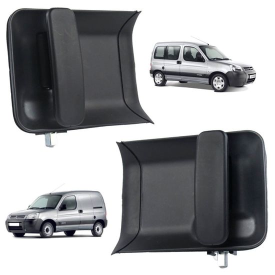 Plaque De Verre Miroir Rétroviseur Droit Compatible Citroën Berlingo 1996-2008 & Peugeot Partner Ranch – Qualité Certifiée, Courbé Côté Passager