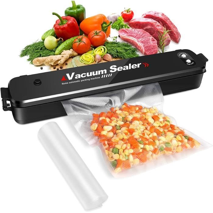 Machine Sous Vide Aliments Automatique - Scellage Sec/Humide - 90W - Pour Cuisine Maison