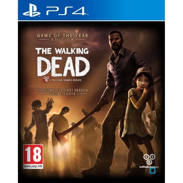 The Walking Dead Saison 1 GOTY Jeu PS4