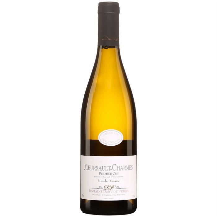 Meursault 1er Cru Charmes Blanc 2016 - 75cl - Domaine Darviot Perrin - Vin AOC Blanc de Bourgogne - Cépage Chardonnay