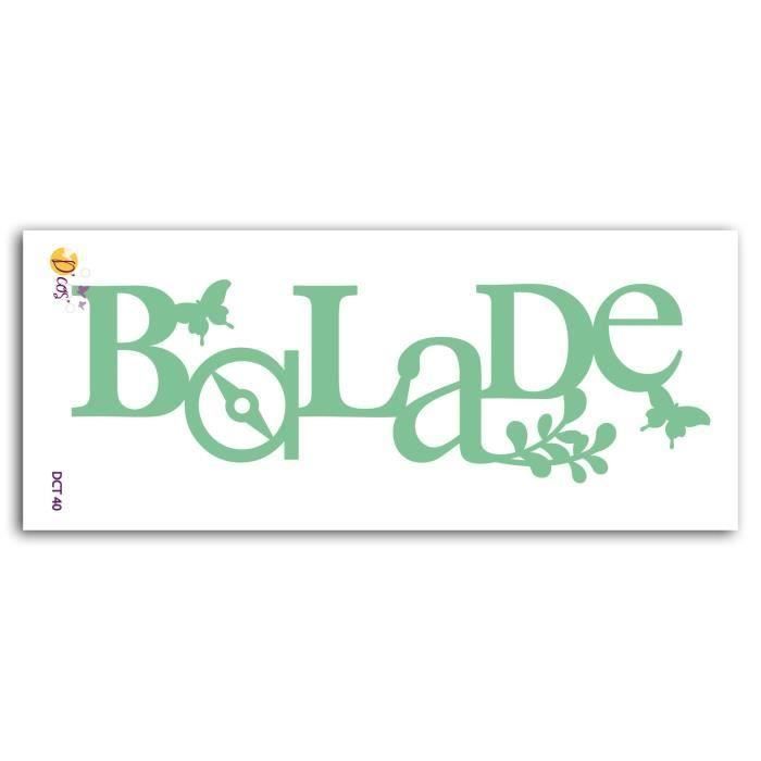 LES D'COS® DE TOGA Die Balade (Lot de 2)