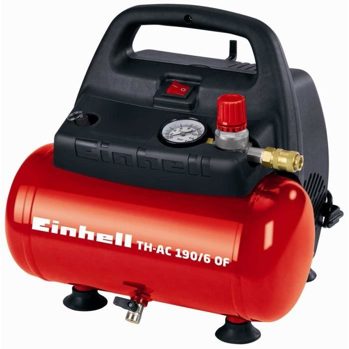 Einhell Compresseur d'air 6 L TH-AC 190/6 OF