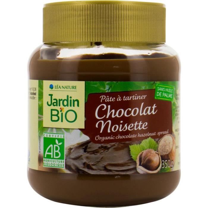 Pâte à tartiner cacao 350 g Jardin Bio