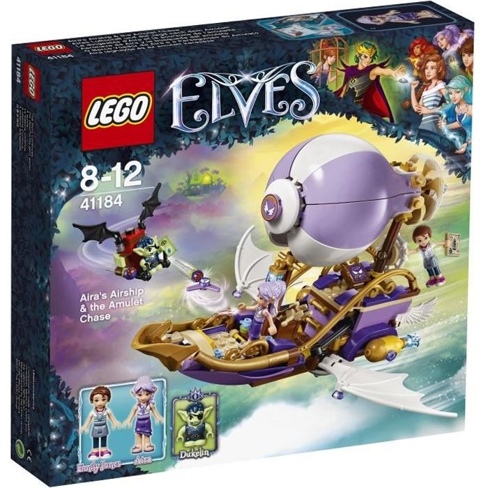 LEGO® Elves 41184 Le Dirigeable d'Aira et la Poursuite de l'Amulette