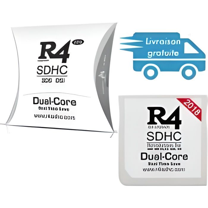 R4 sdhc 3DS DSi dual core compatible nintendo DS 3DS DSi