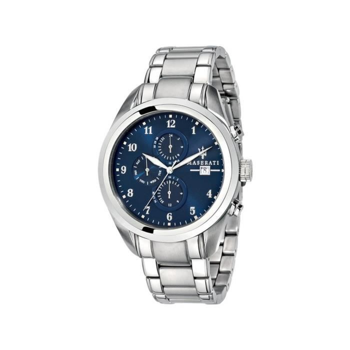 montre chronographe Maserati pour homme Traguardo R8853112505 style décontracté cod. R8853112505