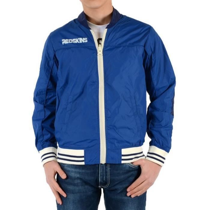 Blouson Redskins Junior Ben Reversible Off / Royal