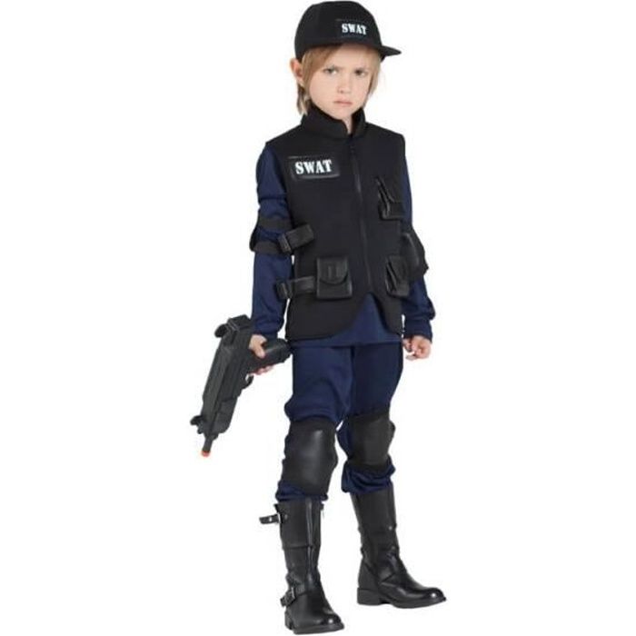 Déguisement de Police Swat pour enfant