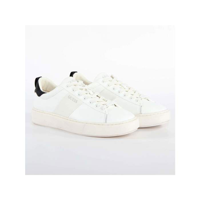 Basket Guess Vice lea Blanc Homme