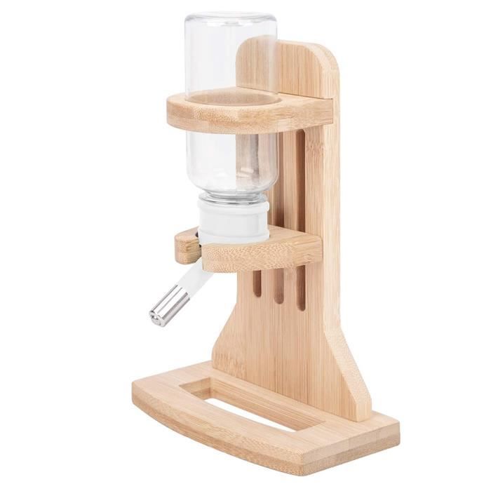 Distributeur de hamster Bouteille 120ml Pas de plastique goutte à goutte suspendu bouteille d'eau animale distributeur d lapin blanc