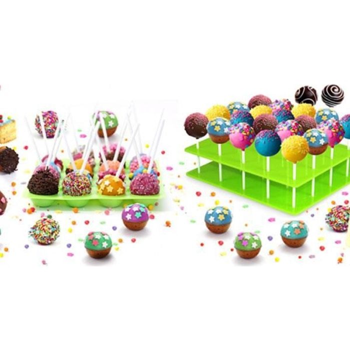 Kit cake pops - Moule, support et 120 b atonnets