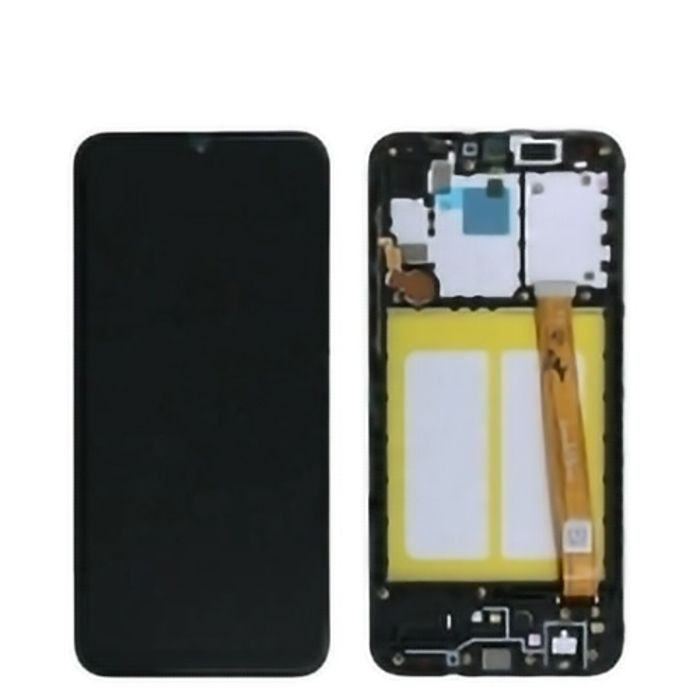 Ecran LCD & Vitre tactile Assemblés Sur Châssis Pour Samsung Galaxy A20e A202F