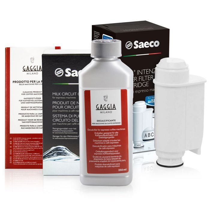 Cafetera Saeco Filtro Agua FilterLogic CFL-903B - Pack 2 Unidades | Compatible Philips Saeco AquaClean | Antical Y Cloro Repuesto Gaggia Lavazza