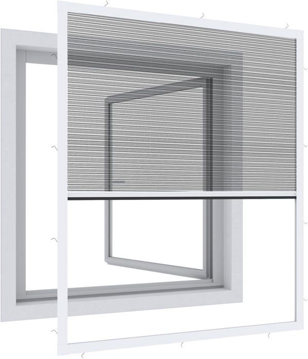 Windhager Expert Plissee Fenster Ultra Flat, 100x120, Weiß: Tests