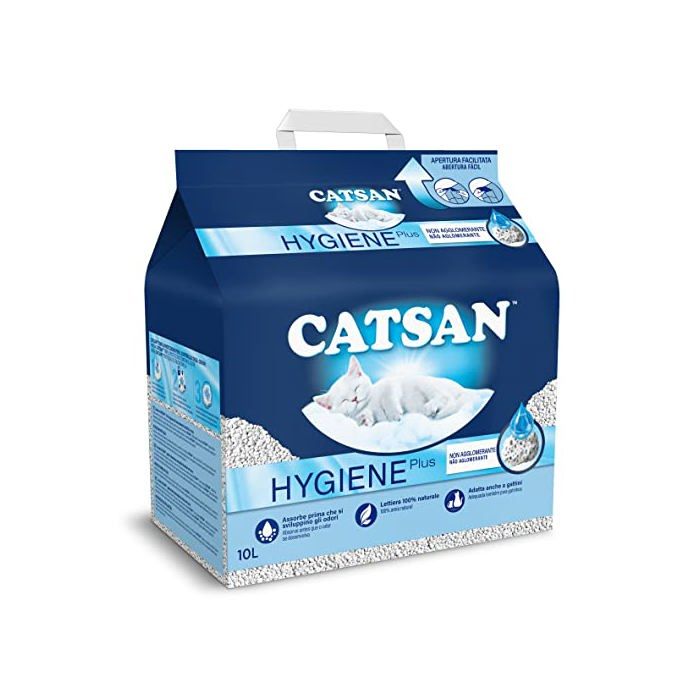 Litière pour Chat - Catsan - Hygiène - Charbon Actif - 10L - Sans Poussière Litière pour Chat - Catsan - Hygiène - Charbon Actif - 10L - Sans Poussière