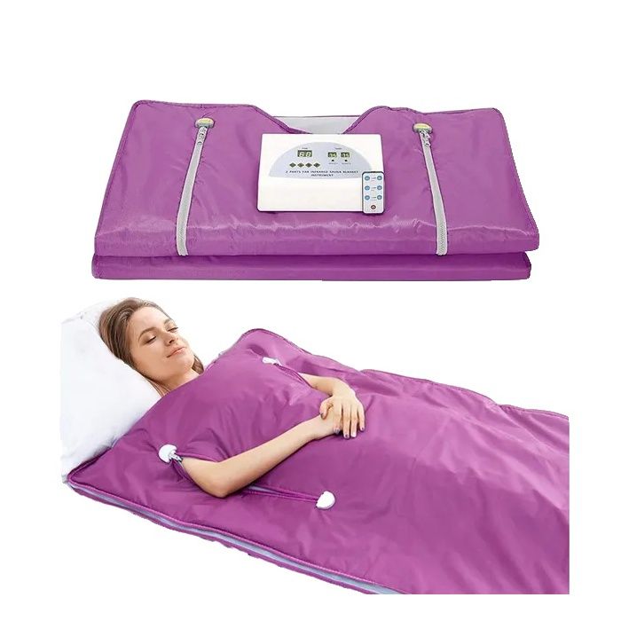 Couverture Sauna Amincissement du Corps Contrôle Numérique Professionnel violet 220V prise EU